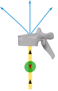 Living Posture Moving into Space